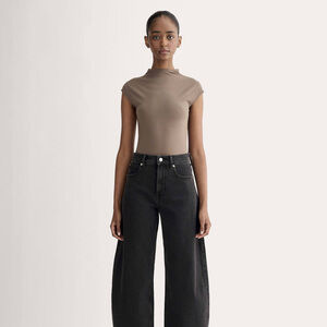 Everlane Women's Way-High® Curve Jean in Washed Black, Size 31